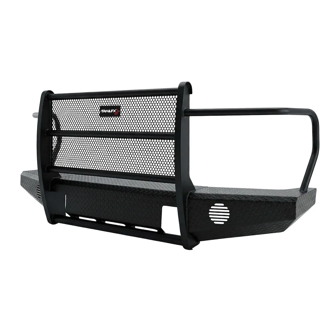 FX3001A – TRAILFX Bumper, One Piece Design Direct Fit Use Original/ Factory Mounting Hardware With Grille Guard/ Gril...